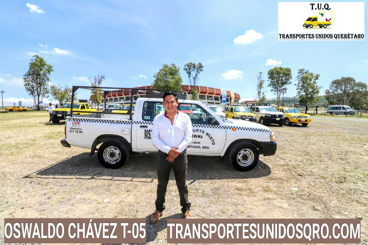 T05 oswaldo chavez taxi mixto queretaro | Carga Ligera | Fletes y mudanzas