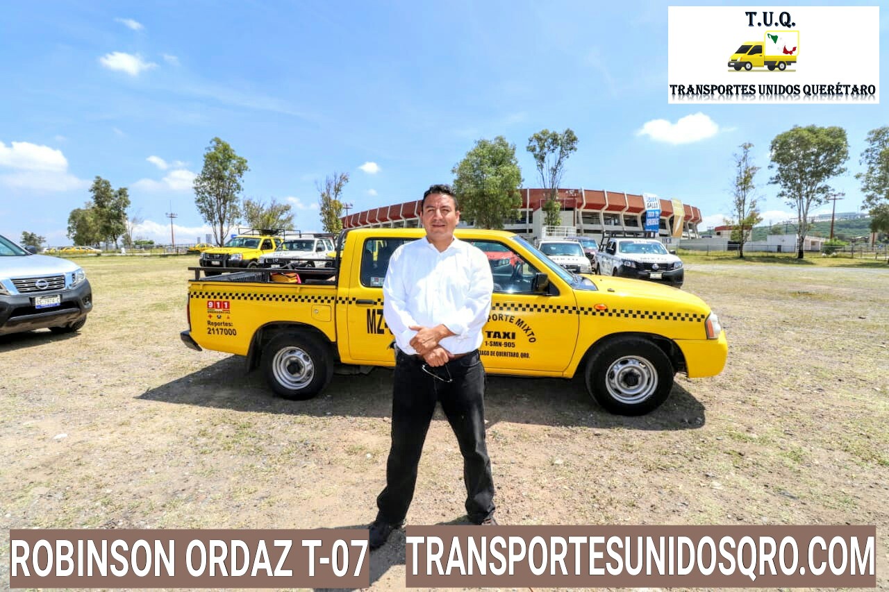 T07 robinson ordaz taxi mixto queretaro | Carga Ligera | Fletes y mudanzas