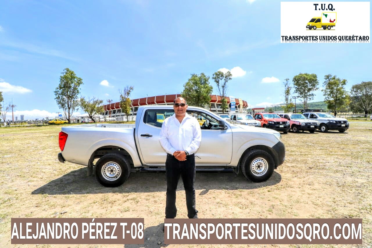 T08 Alejandro Perez Taxi Mixto Queretaro | | Carga Ligera | Fletes y mudanzas