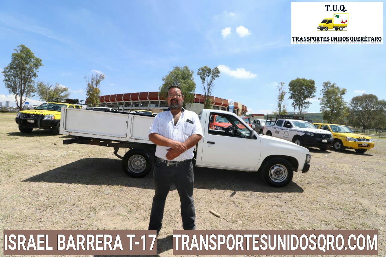 T17 Israel Barrera Taxi Mixto Queretaro | | Carga Ligera | Fletes y mudanzas